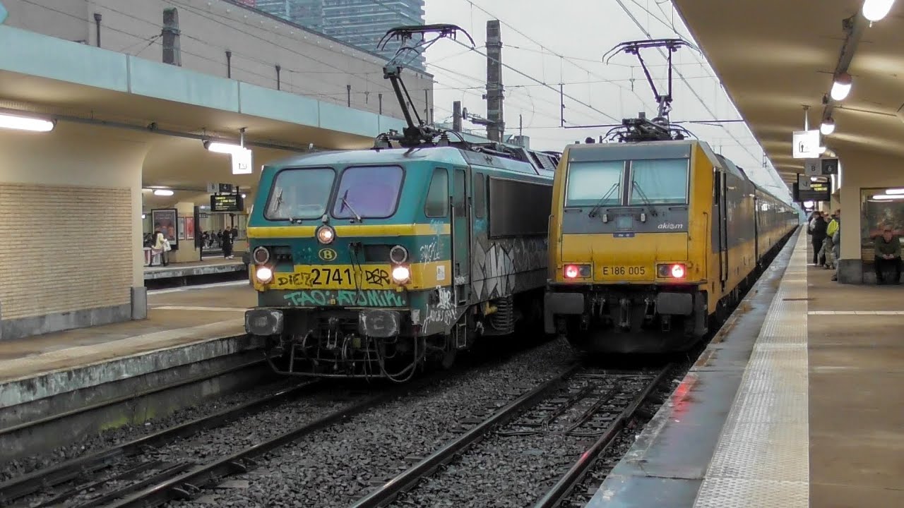 Treinen op station Brussel Noord || 29 Oktober 2024