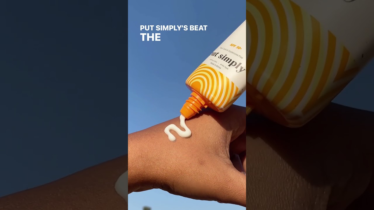 Put Simply’s Beat The Sun is a broad spectrum sunscreen with SPF 50. 