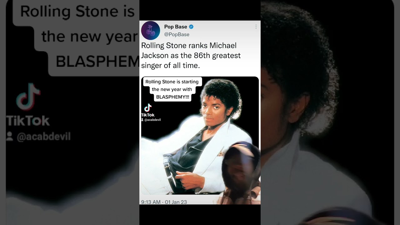 ⁣Rolling Stone disrespects Michael Jackson! #rollingstone #michaeljackson #shorts #acabdevil #fba