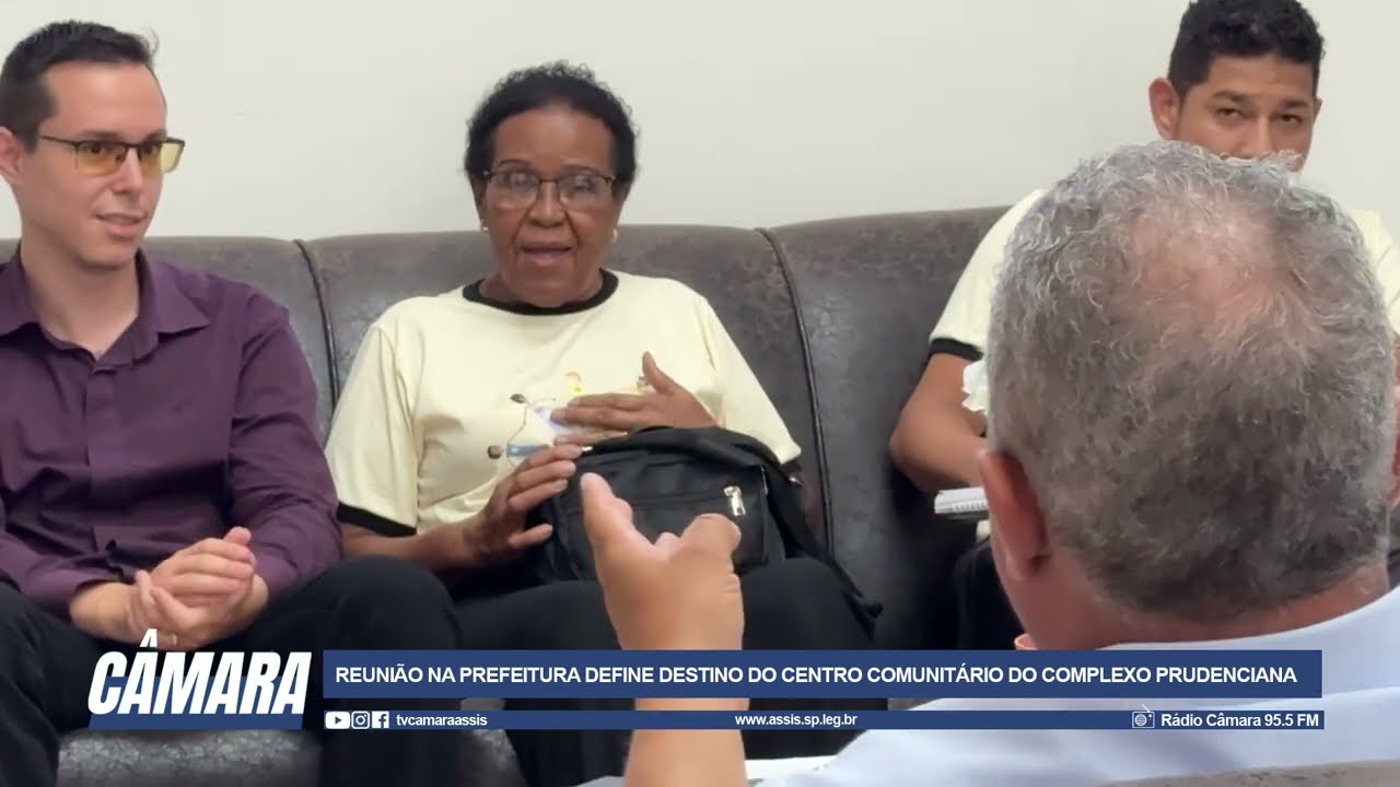 Reunião na Prefeitura define destino do Centro Comunitário do Complexo Prudenciana