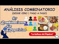 7/27 - Combinaciones Sin Repeticion | Analisis Combinatorio (DESDE CERO | PASO A PASO)