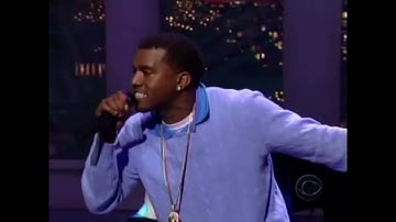 Kanye West, Syleena Johnson - All Falls Down (Live on Late Show with David Letterman)