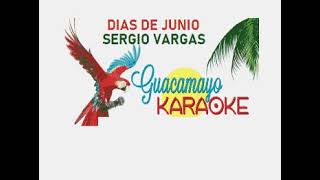 SERGIO VARGAS - DIAS DE JUNIO - KARAOKE