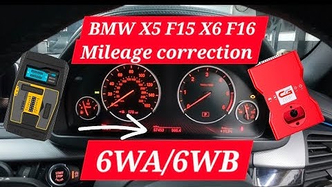 BMW X5/X6 F15 F16 Cluster Mileage Correction | VVDI Prog & CGDI With Xhorse M35160DW EEPROM
