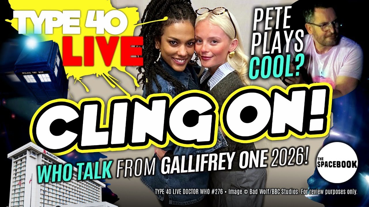 PARTY LINE OF DUTY ON DOCTOR WHO? Type 40 LIVE 