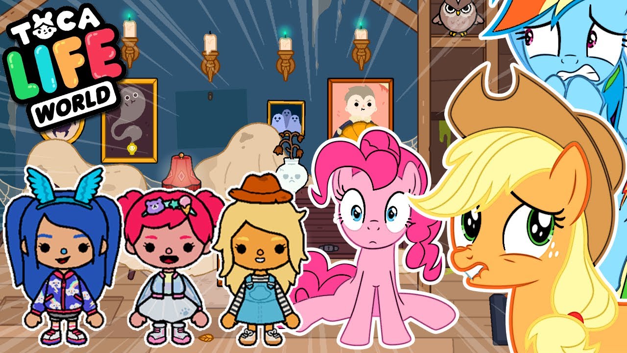 ESCONDE-ESCONDE NA CASA ASSOMBRADA do TOCA LIFE WORLD ‹ Luli Rarity ›