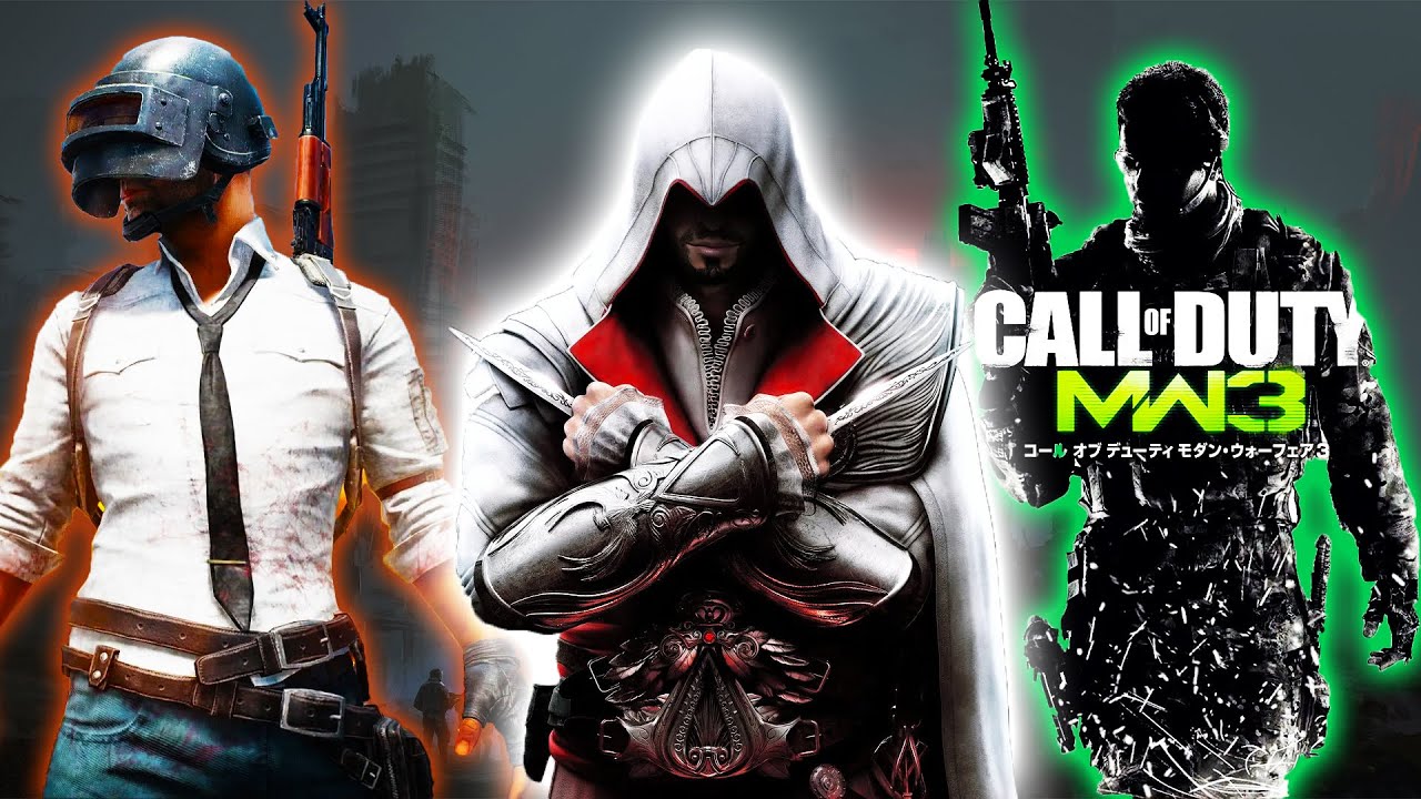 COD MW3, Assassins Creed, PUBG Mobile GMV [By: Marshallm7mmD] - YouTube
