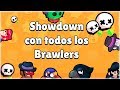 VICTORIA EN SHOWDOWN CON TODOS LOS BRAWLERS DEL JUEGO - WithZack