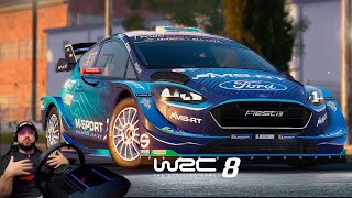 WRC 8 FIA WORLD RALLY CHAMPIONSHIP - ОЧЕНЬ КРУТОЕ РАЛЛИ В УЖАСНОМ EGS!