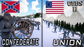 Battle of Field Cannons Union VS Confederate  | Ultimate Epic Battle Simulator 2 screenshot 3