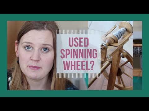 When was the spinning wheel used?