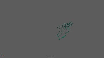 Procedural Animation using Dynamics - School of Fish