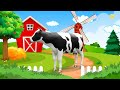 Farm animals for kids Learn animal sounds Horse noises Cow noises Pig noises