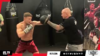 DALTON SMITH CRUSHES THE PADS AT WORKOUT AHEAD OF HUGE JOSE ZEPEDA FIGHT!