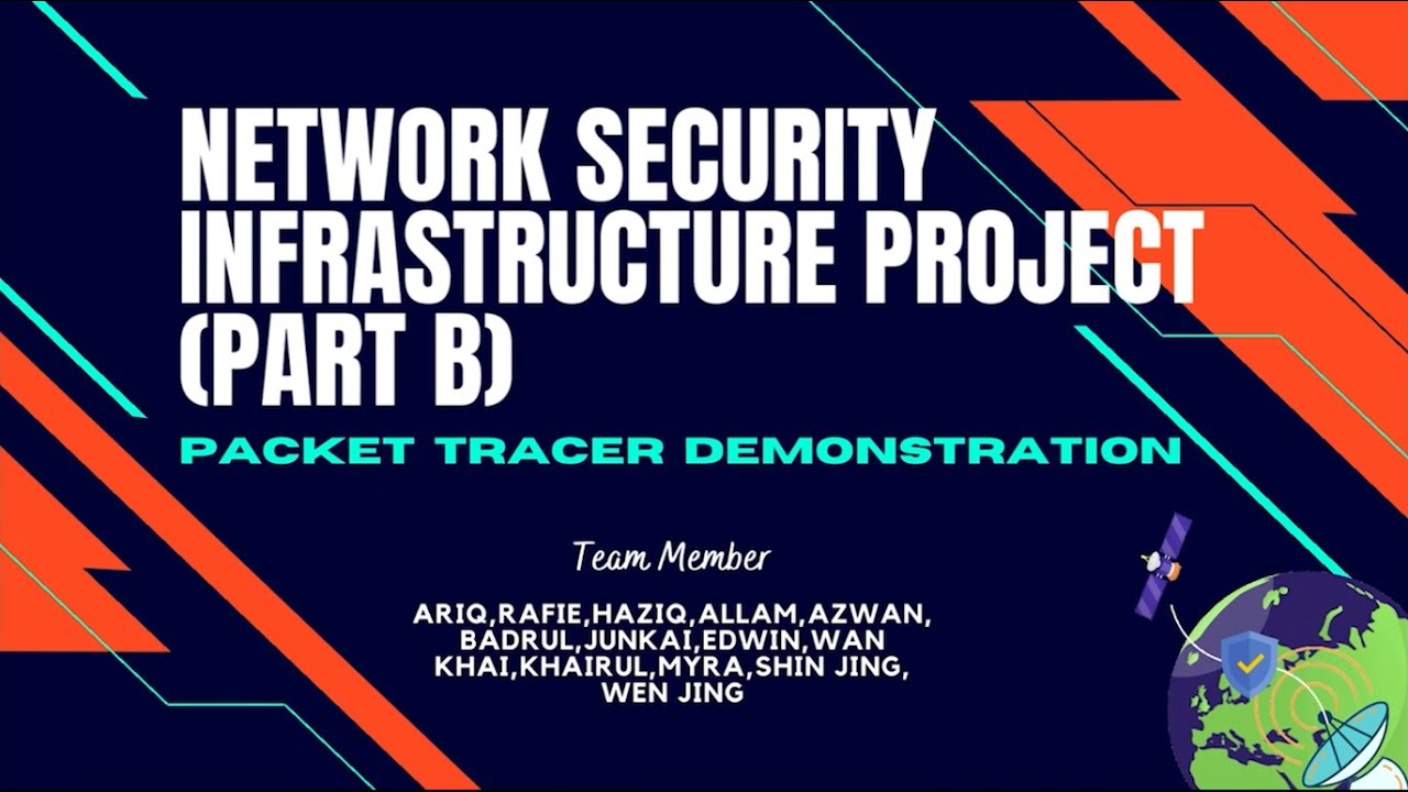 Network Security Infrastructure (Project)(Part B) - YouTube