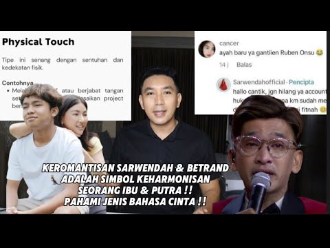 RUBEN ONSU GAK KUAT ?? KEROMANTISAN BETRAND & SARWENDAH BANYAK DISALAH ARTIKAN !!