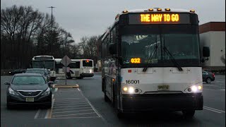 Front POV NJT Route 195 Willowbrook Mall to New York Local onboard a 2016 MCI D4500CT