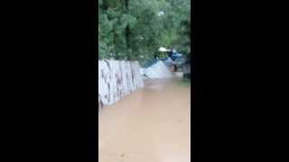 Longmont, CO. Flooding. September 12th at the intersection of 3rd avenue and Hover Road.