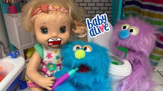 Baby Alive Danielle helps Sick Monsters!