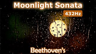 Immerse in Serenity: Beethoven’s Moonlight Sonata at Healing 432 Hz | Relaxing classical