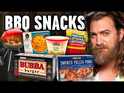 Trying The Best BBQ Snacks