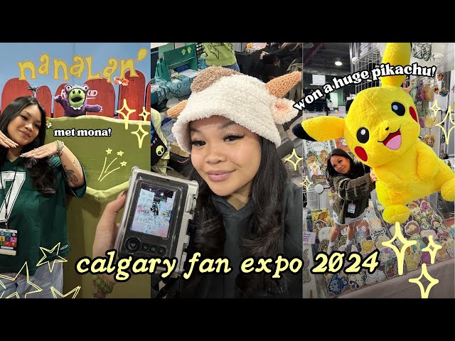 BEST WEEKEND EVER! ♡ Calgary Fan Expo 2024 Artist Alley Vlog class=