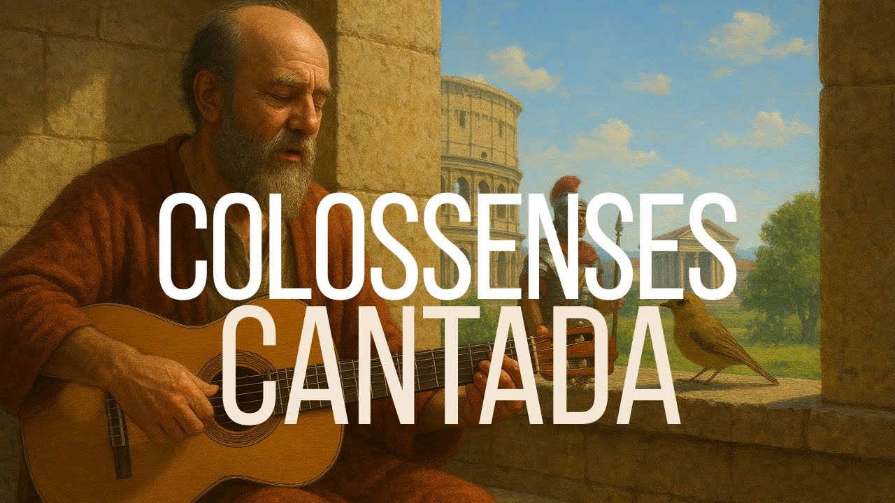 Carta aos Colossenses | Bíblia Cantada com Voz e Violão (20min de música calma)