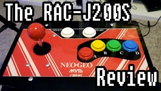 RAC-J200S Arcade Stick for the Neo Geo AES (Review)