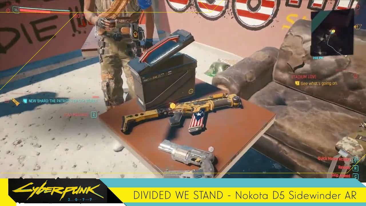 DIVIDED WE STAND: Nokota D5 Sidewinder Assault Riffle | Cyberpunk 2077: Ultimate Edition