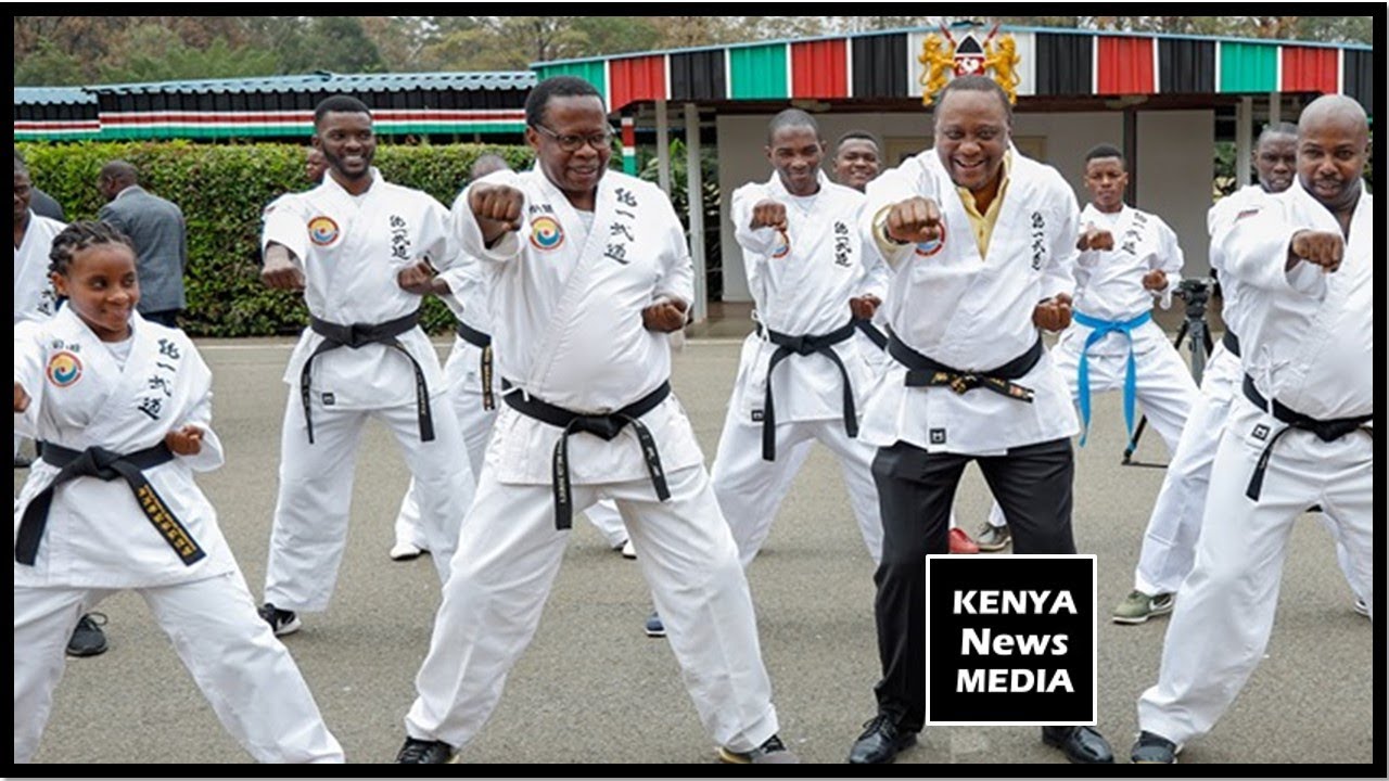 UHURU KENYATTA FLAGS OFF TONG-IL MOO-DO TO REPRESENT KENYA IN SOUTH KOREA newspaper