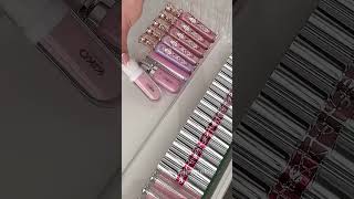 let’s organize my lipstick collection🎀part I #makeupcollection #makeup #organization #asmr #shorts