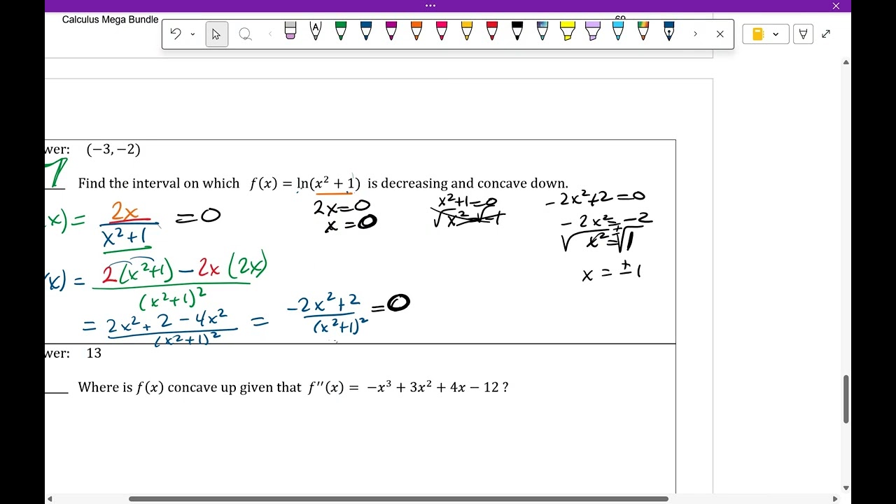 BC WSC What f' and f'' tell us about f Circuit #7