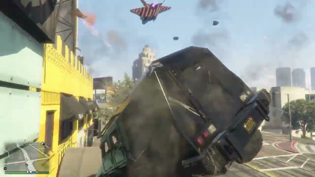 Mayhem in modded GTA Online