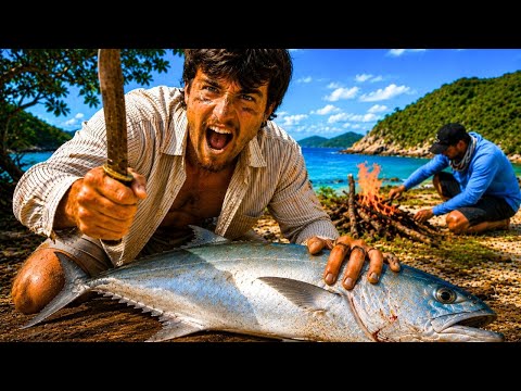 24H SURVIE SUR UNE ÎLE DÉSERTE CATCH & COOK
