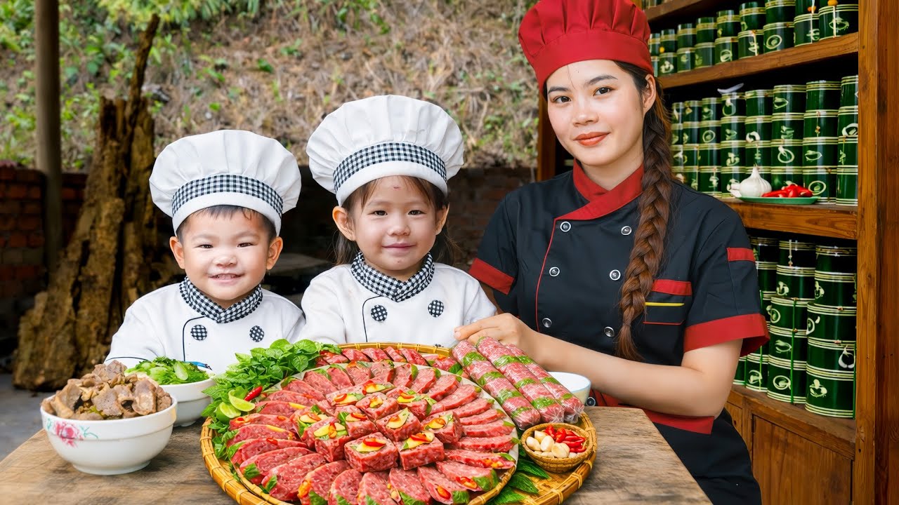 Masakan Rumahan Penuh Cinta – Acar Daging Babi untuk Pasar Desa