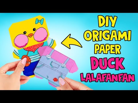 Origami DUCK Lalafanfan from paper _ DIY Ducks from Tik Tok _