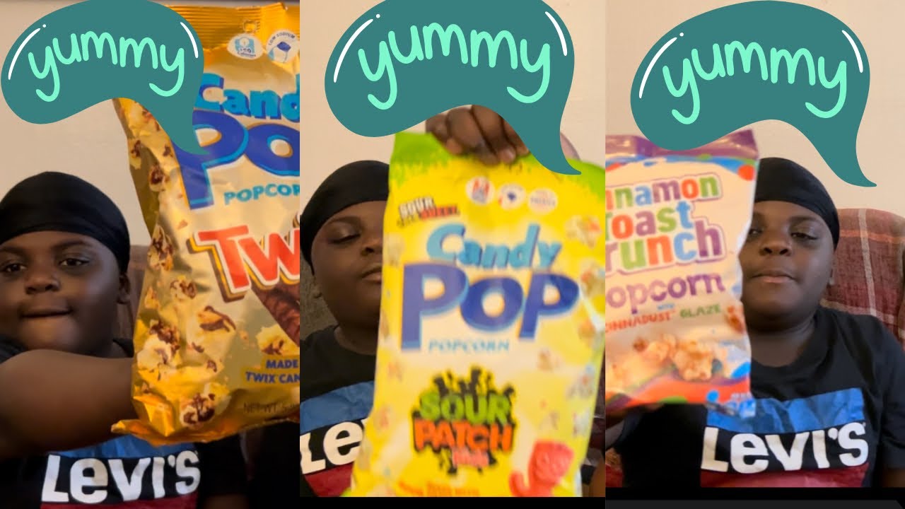 Part 2 Trying New Candy Pop Popcorn + We Are Doing A Giveaway + Bonus