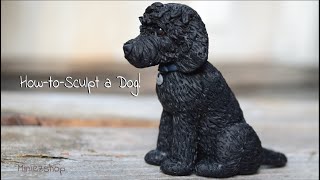 How-to-Sculpt a Dog out of Polymer Clay.