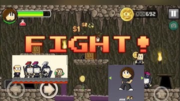 Dan the man player josie ( iOS, android) bosses