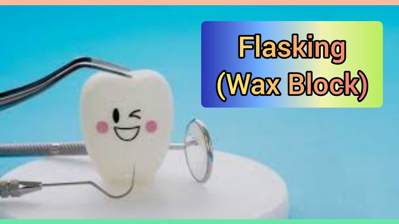 Flasking wax block