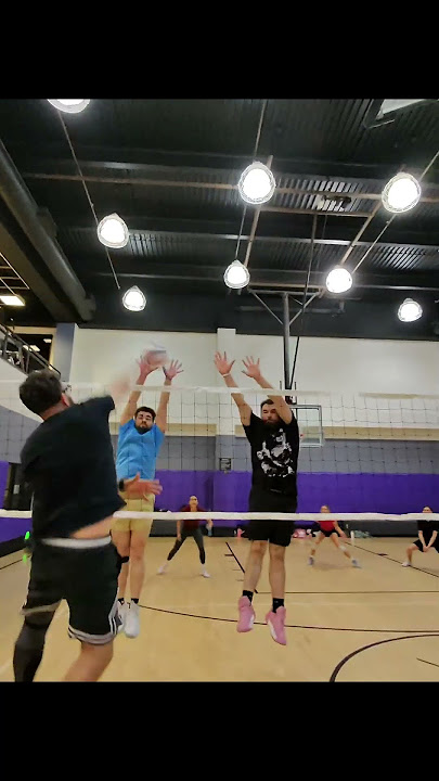POV - ' oh nobody seen that ' #volleyball #sports #gym