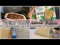 Daily vlog novit  spesa  detersivi  fuga per il pavimento plumcake in friggitrice ad aria