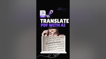 Translate your PDF from to any language using AI #pdf #pdftranslate #translatepdf #pdftutorials #ai