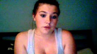 Mrsconverse2012's webcam video singing-your song