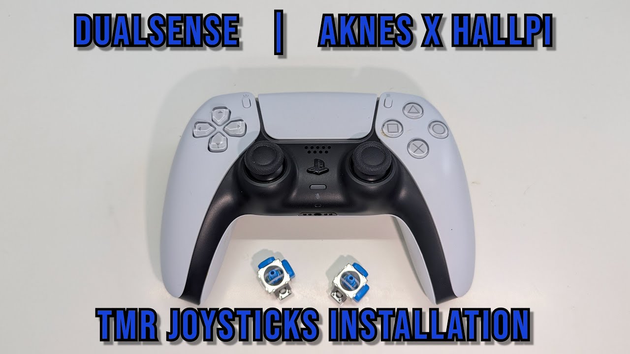 5 Paia Di Levette Joystick Di Ricambio Per Controller PS5 Dualsense – ABS Nero, 1 Anno Garanzia