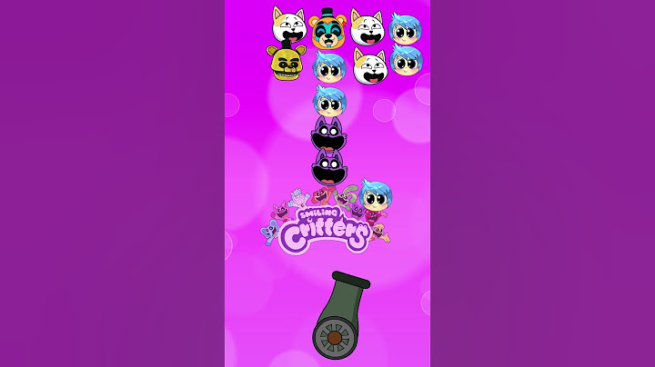 Please help me pass the color game level 666 - Smiling Critters vs FNAF Into the Pit Animation#short