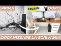 ORGANIZZARE la SCRIVANIA con IKEA e WISH - Idee IKEA per Organizzare Casa