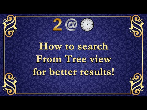 2at2 - Searching from your Family Tree for better results!
