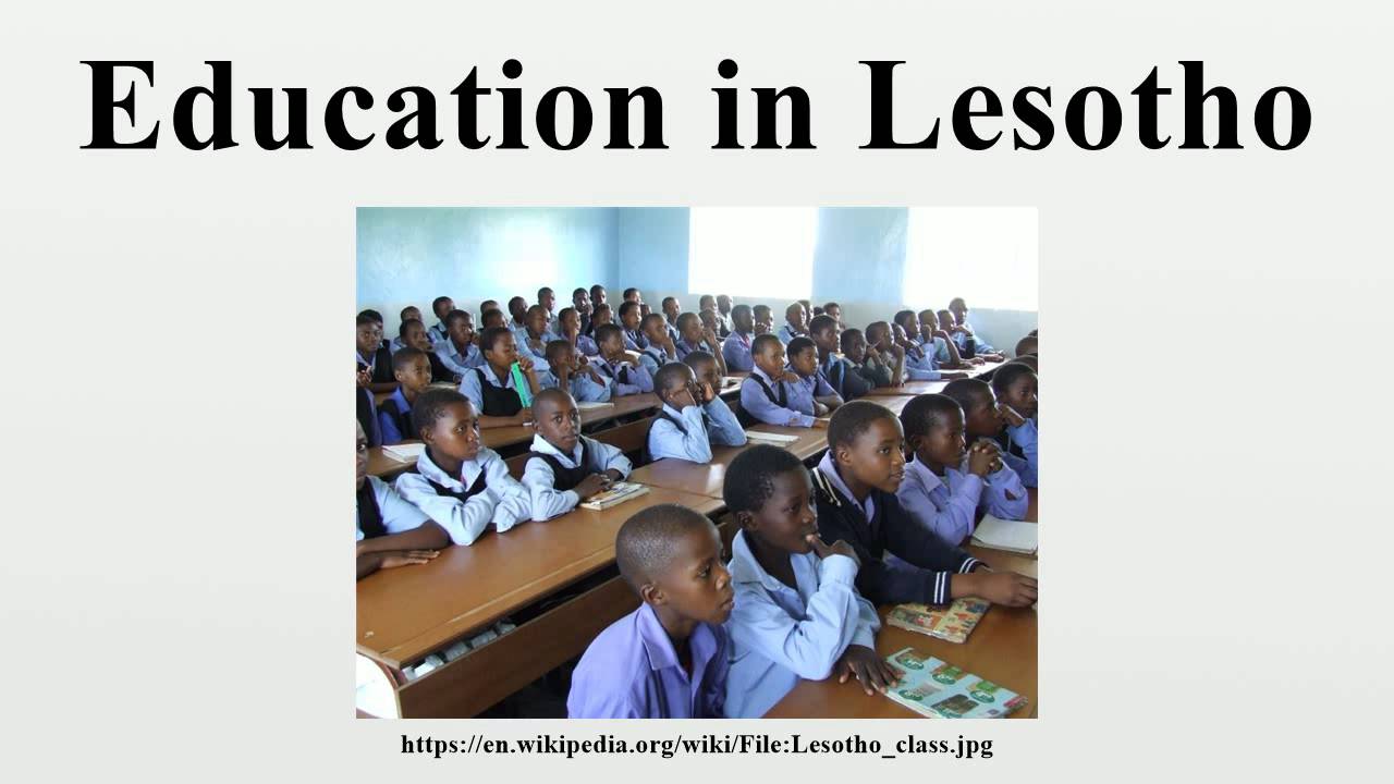 Education in Lesotho - YouTube