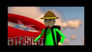 AMONG US AIRSHIP vs SONIC \& BALDI RTX CHALLENGE! (Official) GHOST LOGIC Cartoon Minecraft Animation.